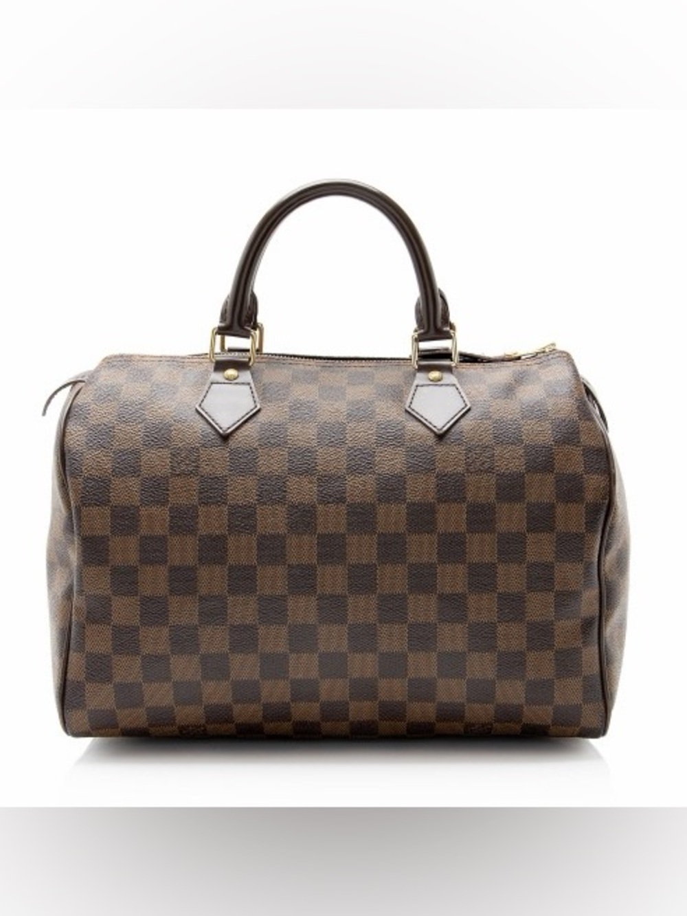 Louis Vuitton Damier Ebene Speedy 30 Satchel